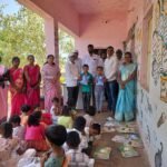 चौधरवाडी शाळेत विद्यार्थ्यांचे अनोखे स्वागत; पहिल्याच दिवशी ‘पुरणपोळी’च्या जेवणाची मेजवानी..!